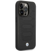 BMW BMHMP14L22RPSK Leather Seats Pattern MagSafe custodia per Apple iPhone 14 Pro 6,1″, nera