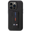 BMW BMHCP14X22GSLK Grip Stand Hot Stamp custodia rigida per Apple iPhone 14 Pro Max, nera
