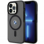 BMW BMHMP14LDSLK Signature MagSafe custodia rigida per Apple iPhone 14 Pro, nera