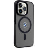 BMW BMHMP14LDSLK Signature MagSafe custodia rigida per Apple iPhone 14 Pro, nera