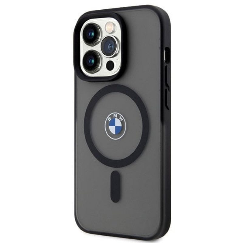 BMW BMHMP14XDSLK Signature MagSafe custodia rigida per Apple iPhone 14 Pro Max, nera