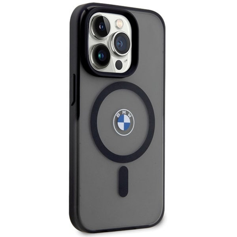 BMW BMHMP14XDSLK Signature MagSafe custodia rigida per Apple iPhone 14 Pro Max, nera