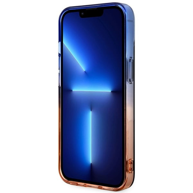 BMW BMHMP14MHTGE Gradient Bumper MagSafe custodia rigida per Apple iPhone 14 Plus / 15 Plus, grigia