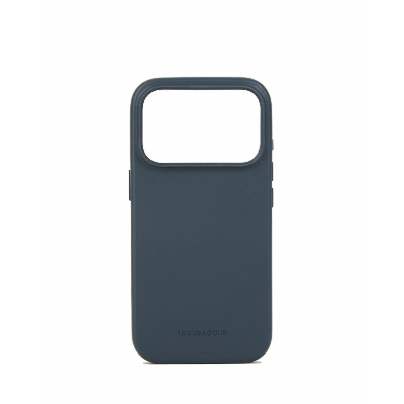 Mujjo Troubadour custodia in pelle per Apple iPhone 18 Pro / 17 Pro, MagSafe, basalto