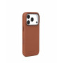 Mujjo Troubadour custodia in pelle per Apple iPhone 18 Pro / 17 Pro, MagSafe, marrone chiaro