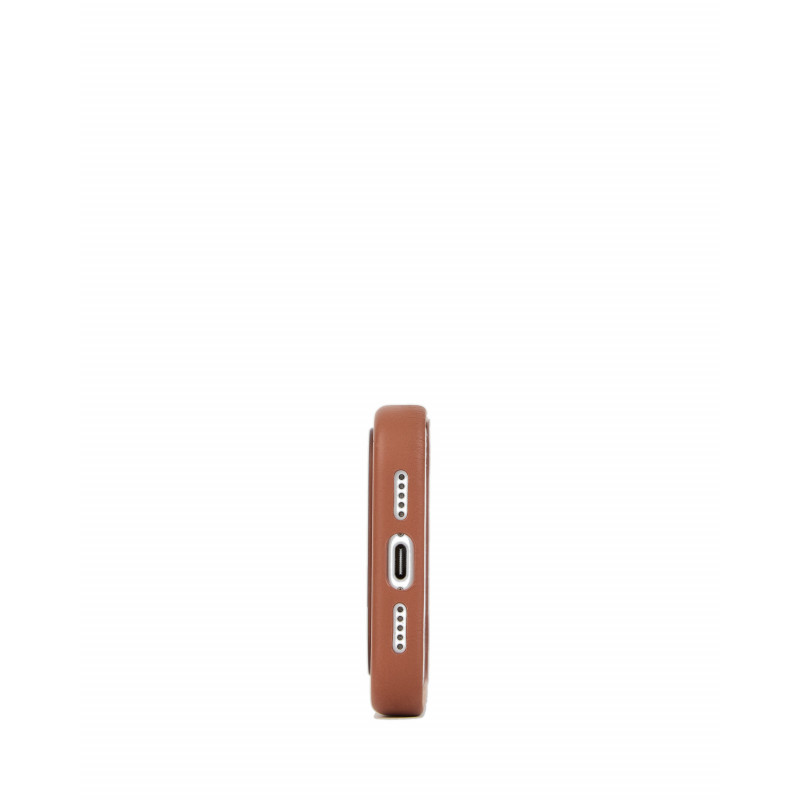 Mujjo Troubadour custodia in pelle per Apple iPhone 18 Pro / 17 Pro, MagSafe, marrone chiaro