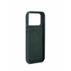 Mujjo Troubadour Modular Leather Case custodia in pelle per Apple iPhone 18 Pro Max / 17 Pro Max, MagSafe, verde ossidiana