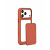 Mujjo Troubadour Modular Leather Case custodia in pelle per Apple iPhone 18 Pro Max / 17 Pro Max, MagSafe, terracotta