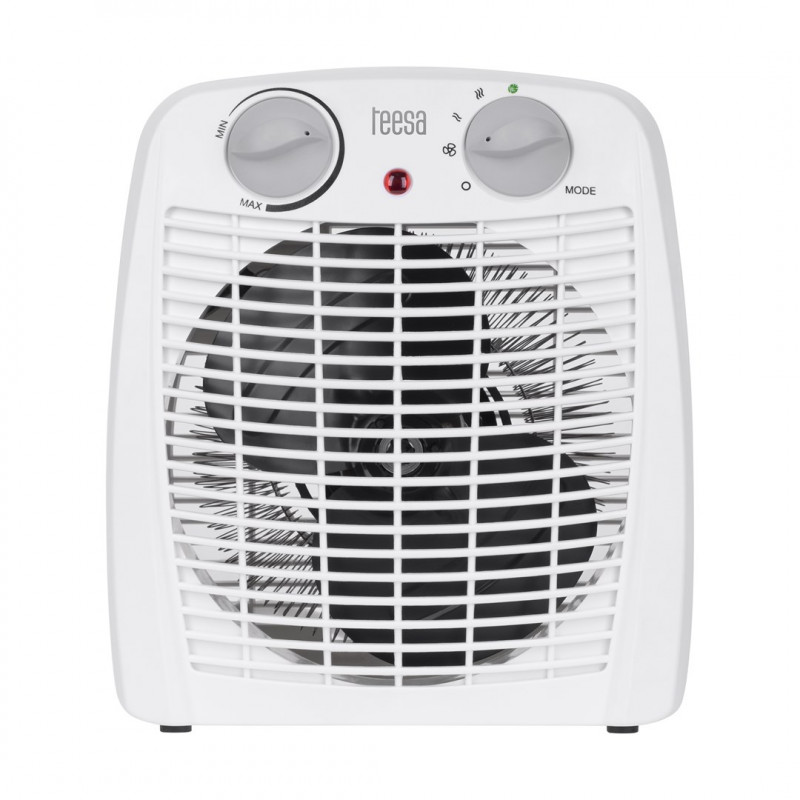 Teesa TSA8059 termoventilatore, 0,8/1,2/2 kW, bianco