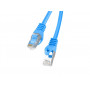 Lanberg PCF6-10CC-0025-B cavo di rete Cat6 F/UTP, 0,25 m, blu