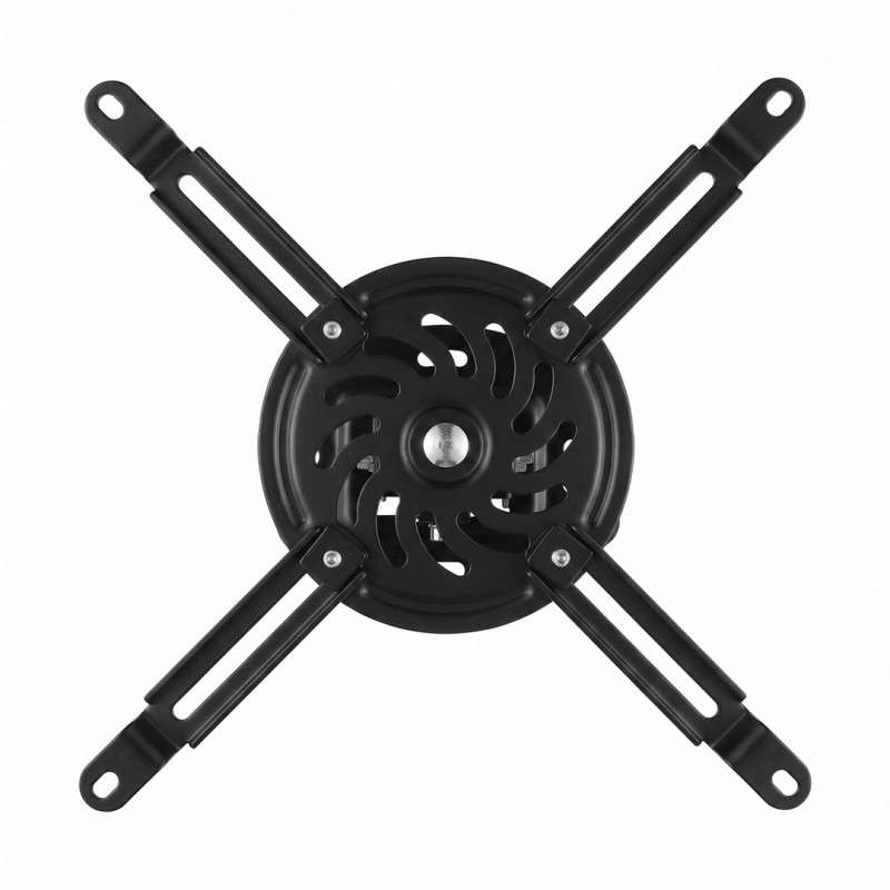 Maclean MC-200 B supporto a soffitto per proiettori, 54–320 mm, fino a 13,5 kg, nero