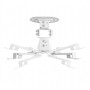 Maclean MC-200 W supporto da soffitto per proiettori, acciaio, 54–320 mm, fino a 13,5 kg, bianco