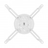 Maclean MC-200 W supporto da soffitto per proiettori, acciaio, 54–320 mm, fino a 13,5 kg, bianco