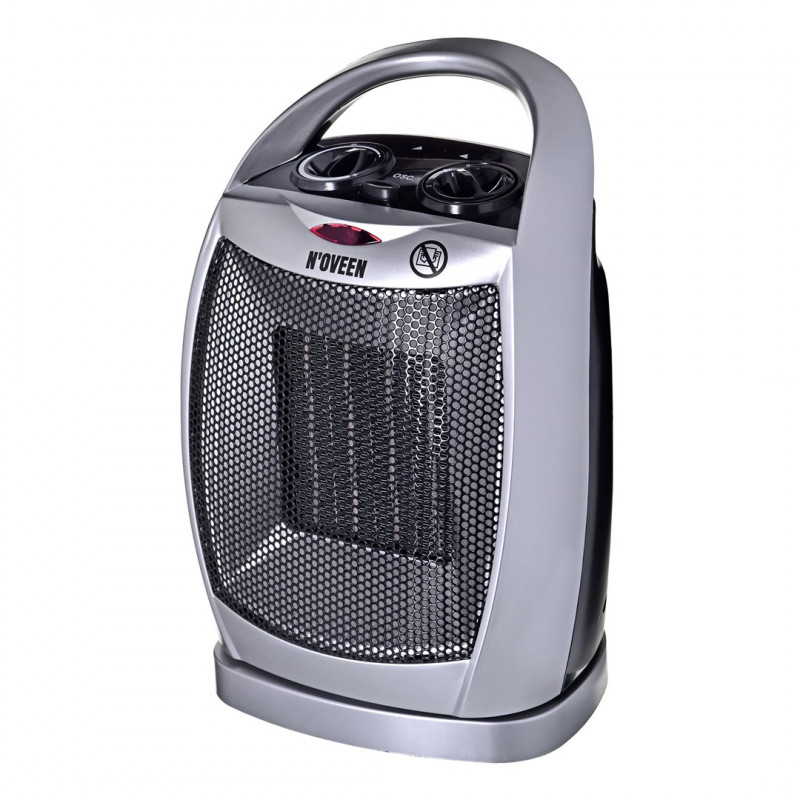 Noveen PTC09 termoventilatore ceramico, 1500 W, grigio
