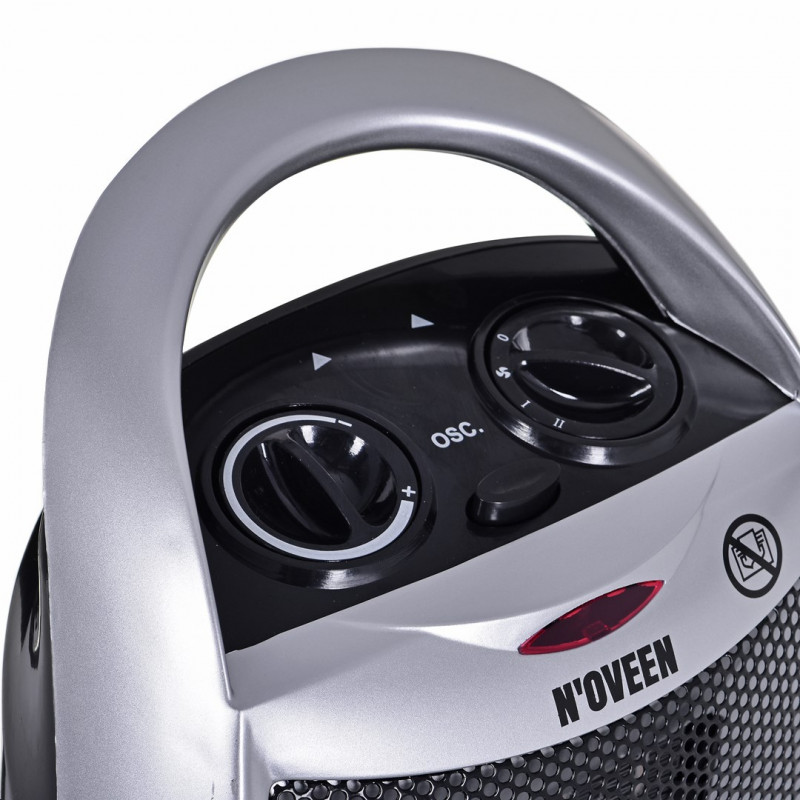 Noveen PTC09 termoventilatore ceramico, 1500 W, grigio