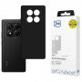 3MK Matt Case Xiaomi Redmi Note 14 Pro 4G custodia, nera