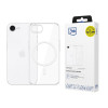 3MK Clear MagCase Apple iPhone 17e / 16e custodia con MagSafe, trasparente