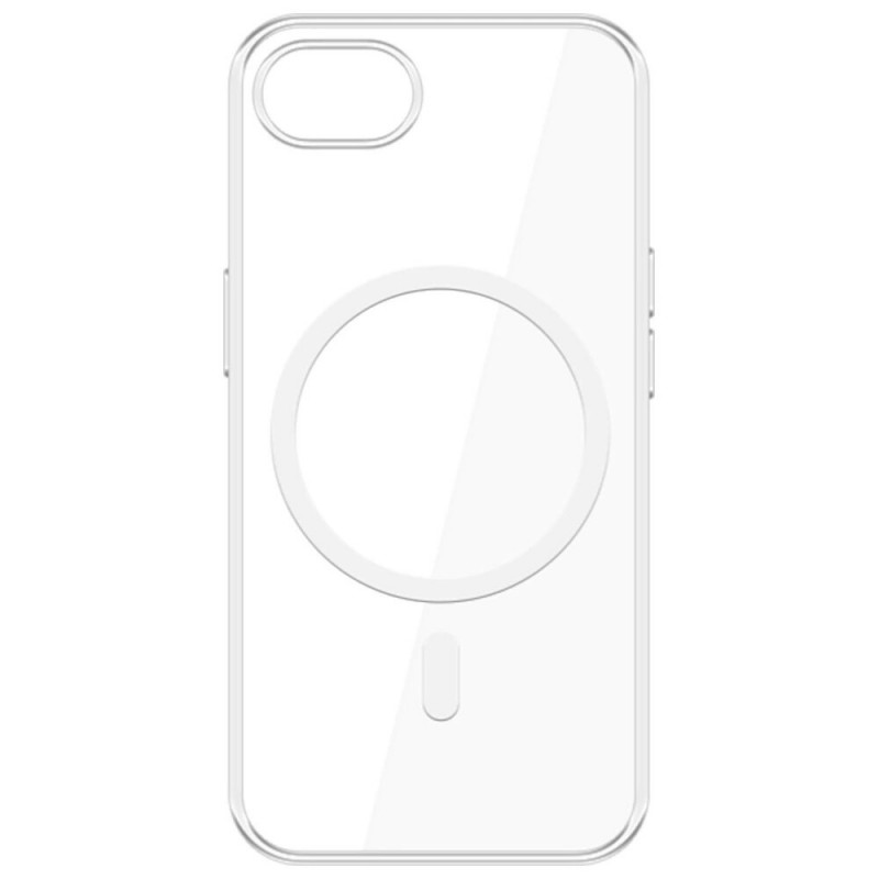 3MK Clear MagCase Apple iPhone 17e / 16e custodia con MagSafe, trasparente
