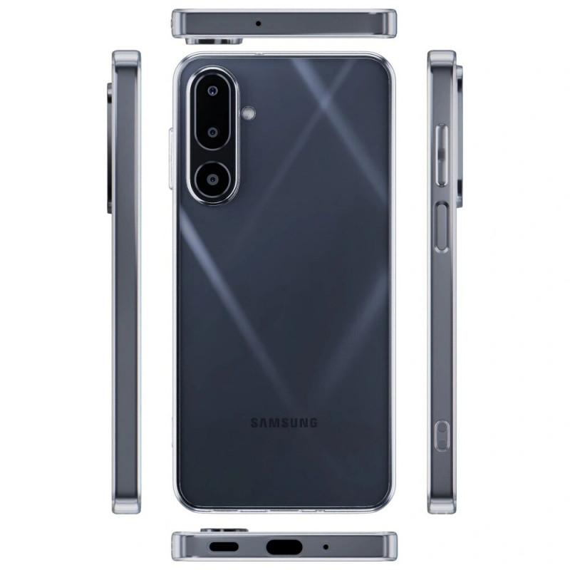 3MK Clear Case custodia per Samsung Galaxy M16 5G, trasparente