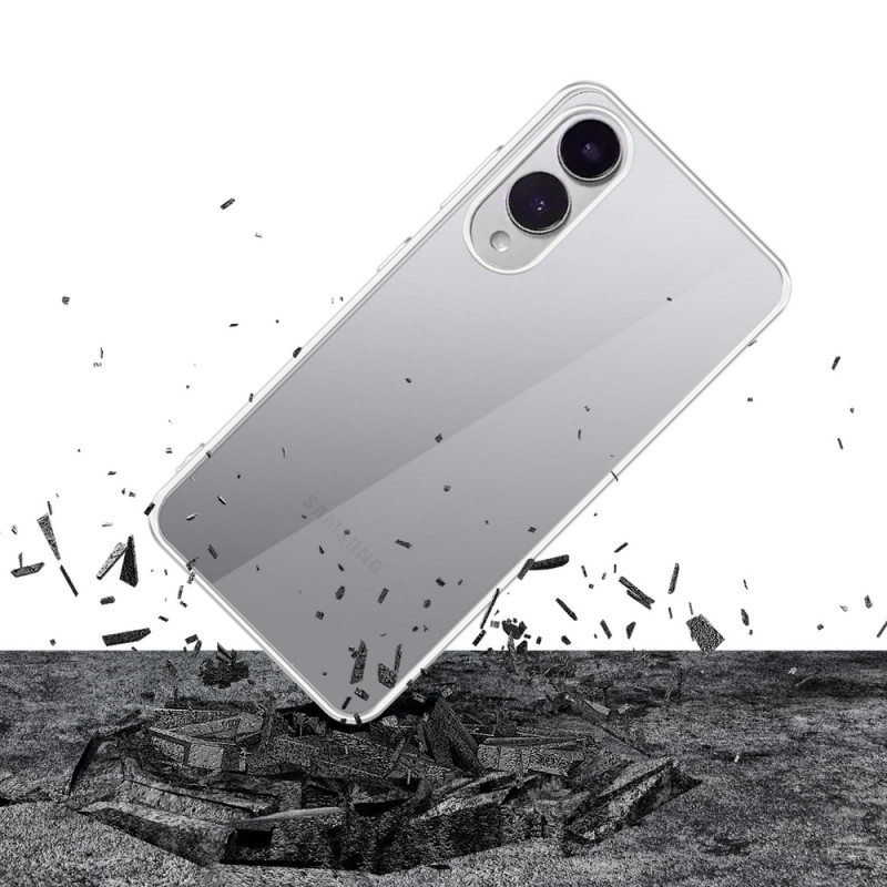 3MK Clear Case custodia per Samsung Galaxy S25 Edge, trasparente