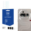 3MK Lens Protection vetro ibrido per l'obiettivo della fotocamera del Nothing Phone (3a) (4 pz.)