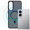 3MK Smoke MagCase custodia per Samsung Galaxy S25 Edge, nera