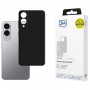 3MK custodia in silicone per Samsung Galaxy S25 Edge, nera
