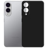 3MK custodia in silicone per Samsung Galaxy S25 Edge, nera