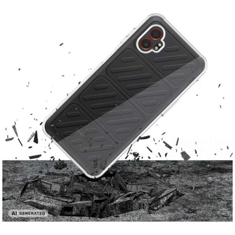 3MK Clear Case custodia per Samsung Galaxy XCover 7 Pro, trasparente