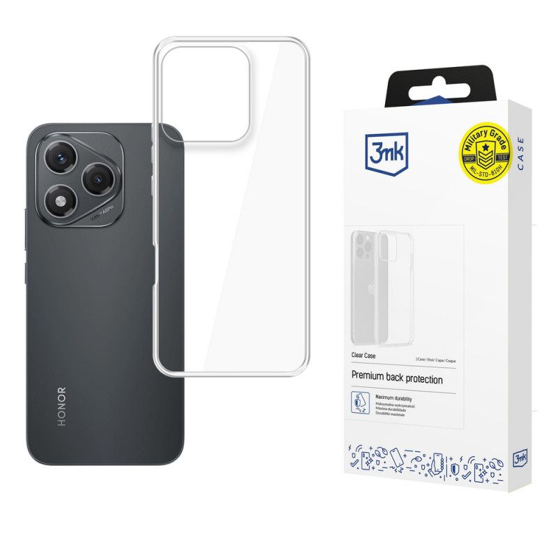 3MK Clear Case custodia per Honor 400 Lite, trasparente