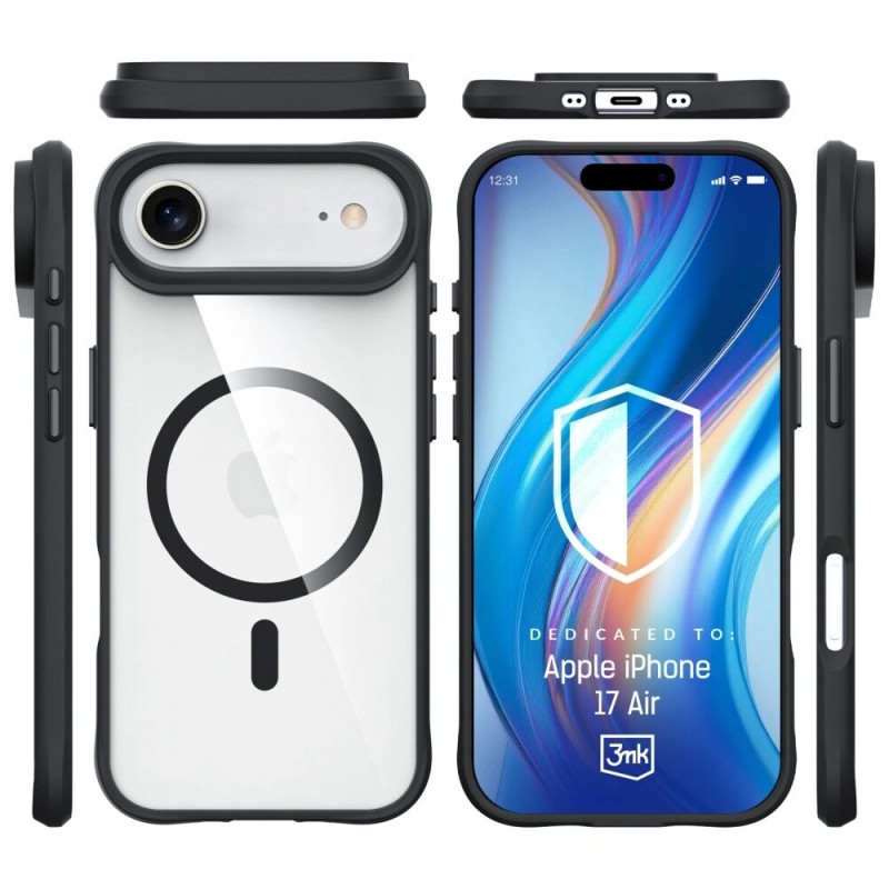 3mk Satin Armor MagCase custodia per Apple iPhone Air, bianca