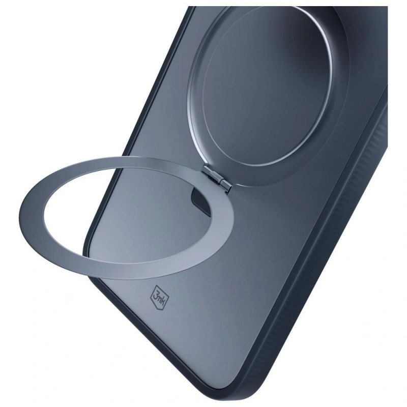 3mk Smoke Case Mag&Stand custodia per Apple iPhone Air, nera
