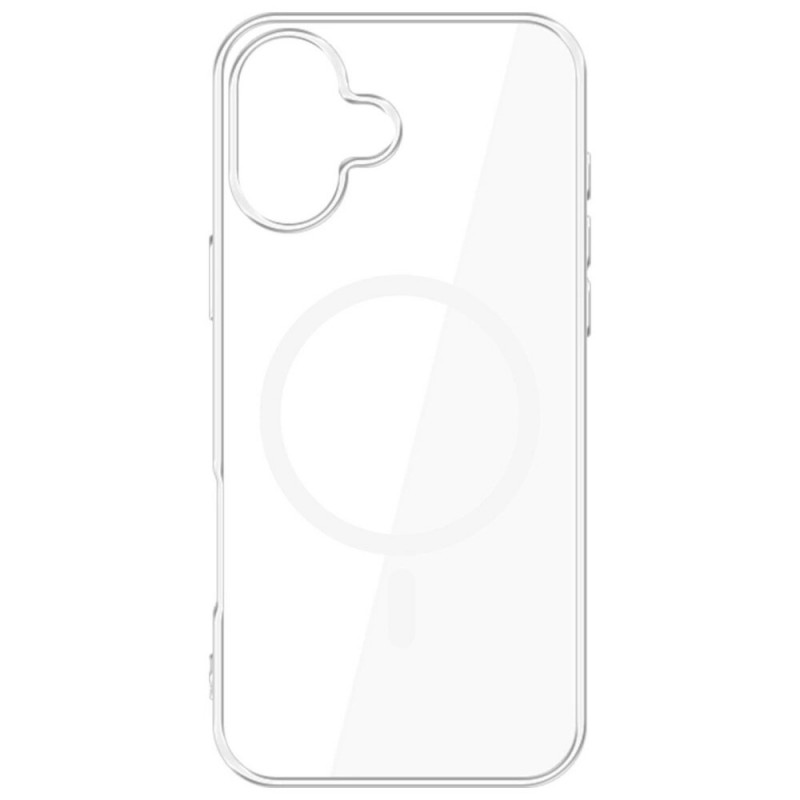 3MK Clear MagCase custodia per Apple iPhone 17, trasparente