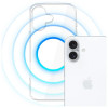 3MK Clear MagCase custodia per Apple iPhone 17, trasparente