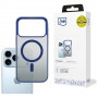 3mk Frosty MagCase custodia per Apple iPhone 17 Pro Max, blu