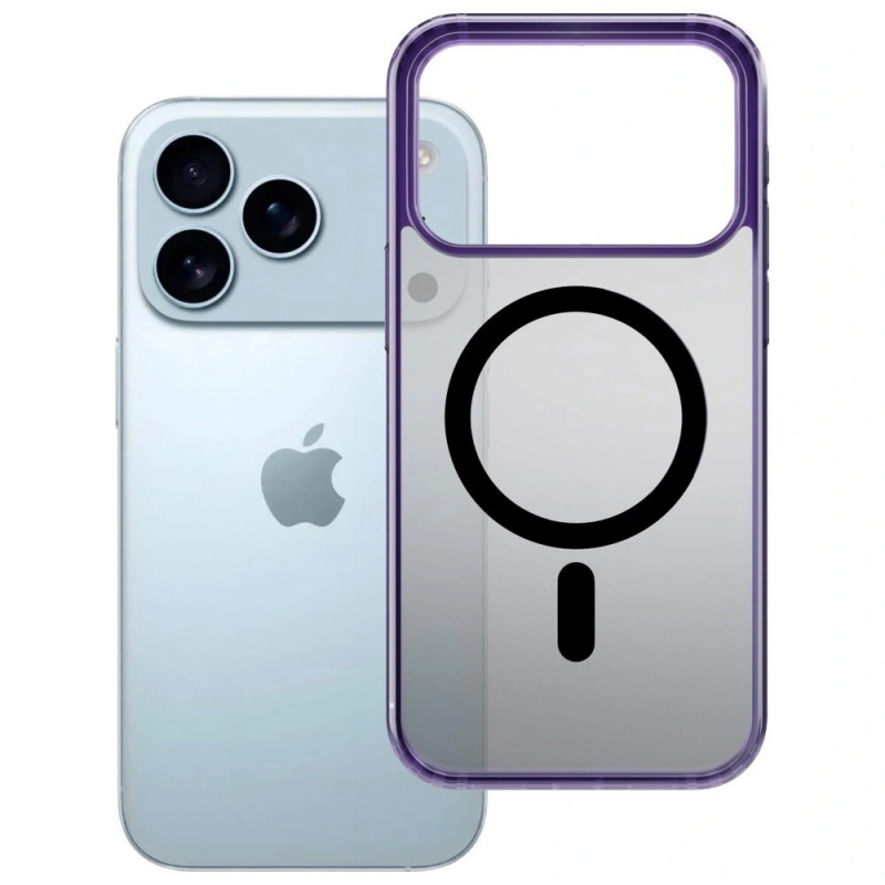3mk Frosty MagCase custodia per Apple iPhone 17 Pro Max, viola