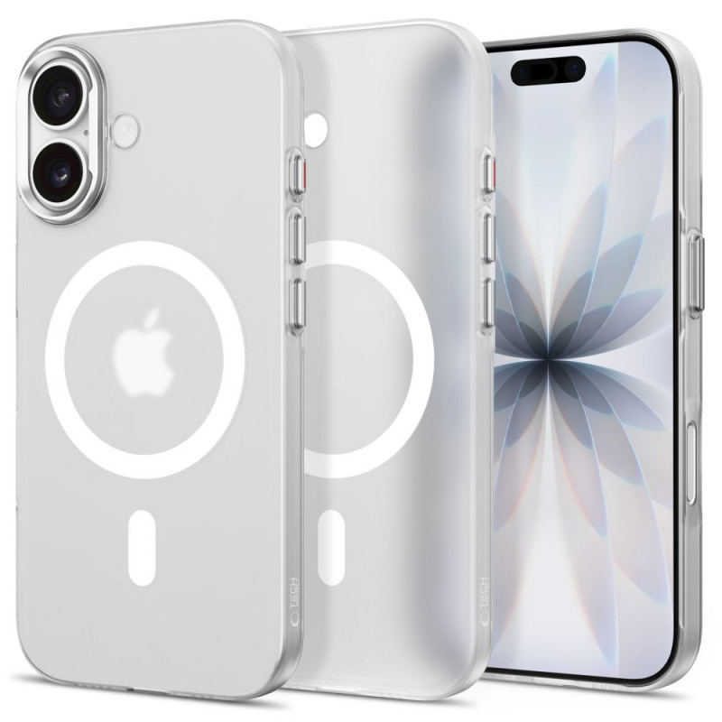 Tech-Protect MagZero MagSafe custodia per Apple iPhone 17, bianco opaco