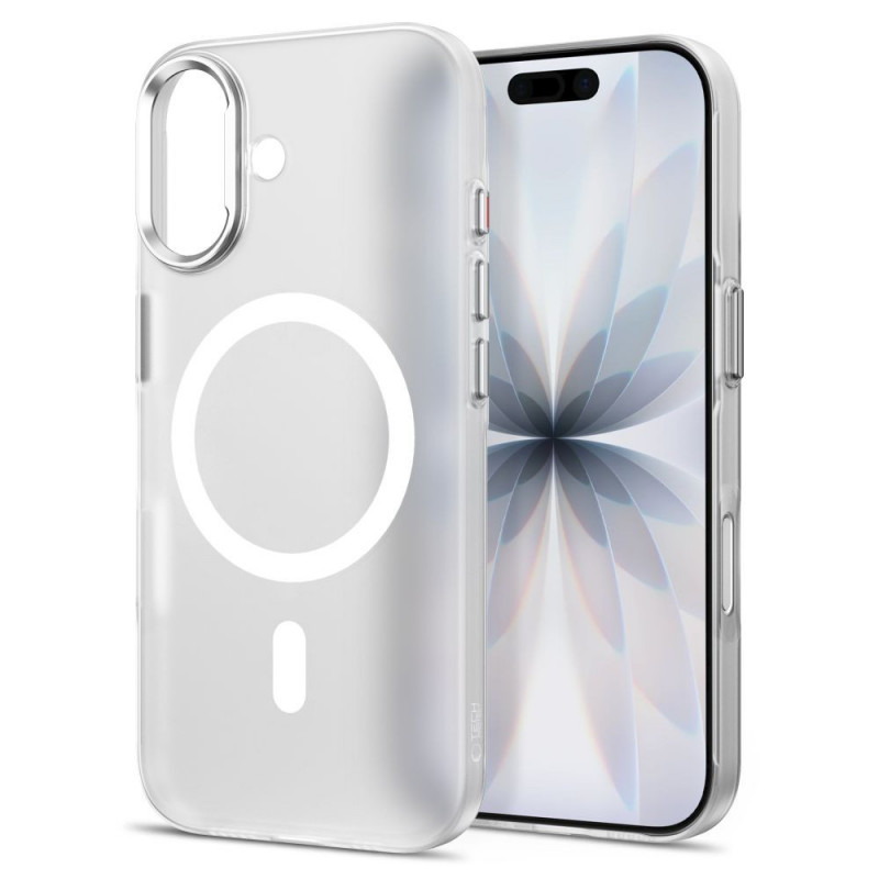 Tech-Protect MagZero MagSafe custodia per Apple iPhone 17, bianco opaco
