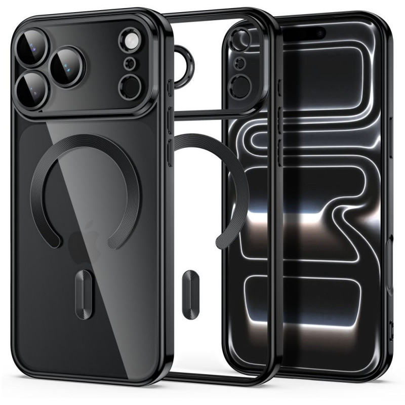 Tech-Protect MagFlex MagSafe custodia per Apple iPhone 17 Pro Max / 18 Pro Max, nero lucido
