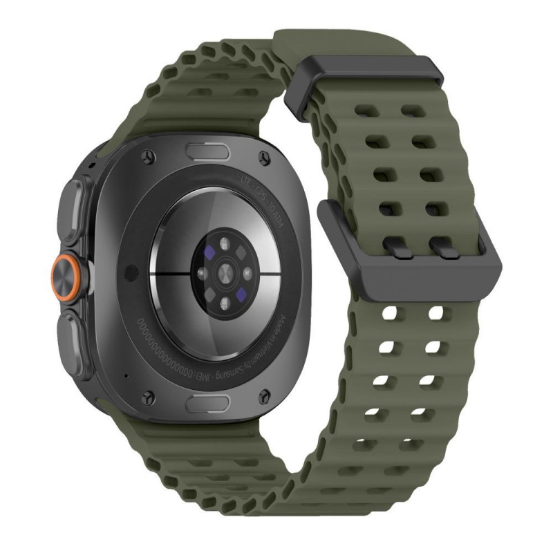 Tech-Protect Iconband Pro cinturino per Samsung Galaxy Watch Ultra 1 / 2 (2024-2026), 47 mm, verde militare