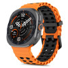 Tech-Protect Iconband Pro cinturino per Samsung Galaxy Watch Ultra 1 / 2 (2024-2026), 47 mm, arancione/nero