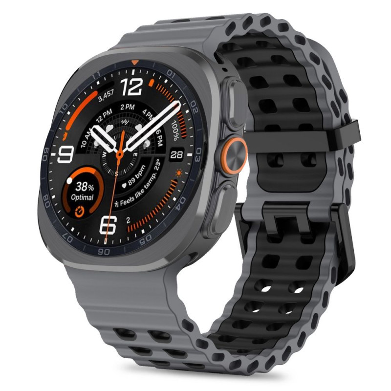 Tech-Protect Iconband Pro cinturino per Samsung Galaxy Watch Ultra 1 / 2 (2024-2026), 47 mm, grigio/nero