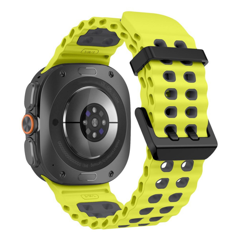 Tech-Protect Iconband Pro cinturino per Samsung Galaxy Watch Ultra 1 / 2 (2024-2026), 47 mm, lime/nero