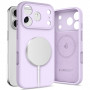 Tech-Protect Silicone MagSafe custodia per Apple iPhone 17 Pro, malva, THP4521