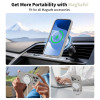 Tech-Protect Silicone MagSafe custodia per Apple iPhone 17 Pro, grigio pietra