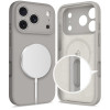 Tech-Protect Silicone MagSafe custodia per Apple iPhone 17 Pro, grigio pietra