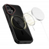 Tech-Protect MagHybrid MagSafe custodia per Apple iPhone 17, nero/rosso