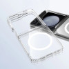 Custodia Tech-Protect Flexair Hybrid MagSafe per Samsung Galaxy Z Flip 6 / 7 FE, trasparente