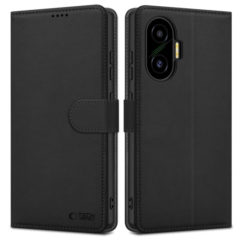 Custodia Tech-Protect Wallet per Xiaomi Poco F7 5G, nera