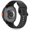 Tech-Protect Silicone cinturino per Samsung Galaxy Watch 8 / 9 / Classic 40/44/46 mm, nero
